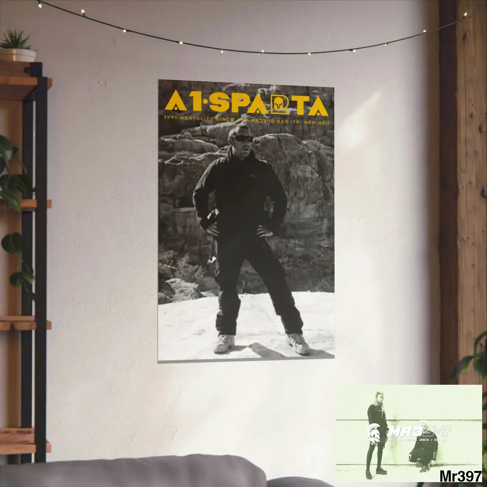 (Jordan) A1- Sparta Matte Vertical Posters Poster