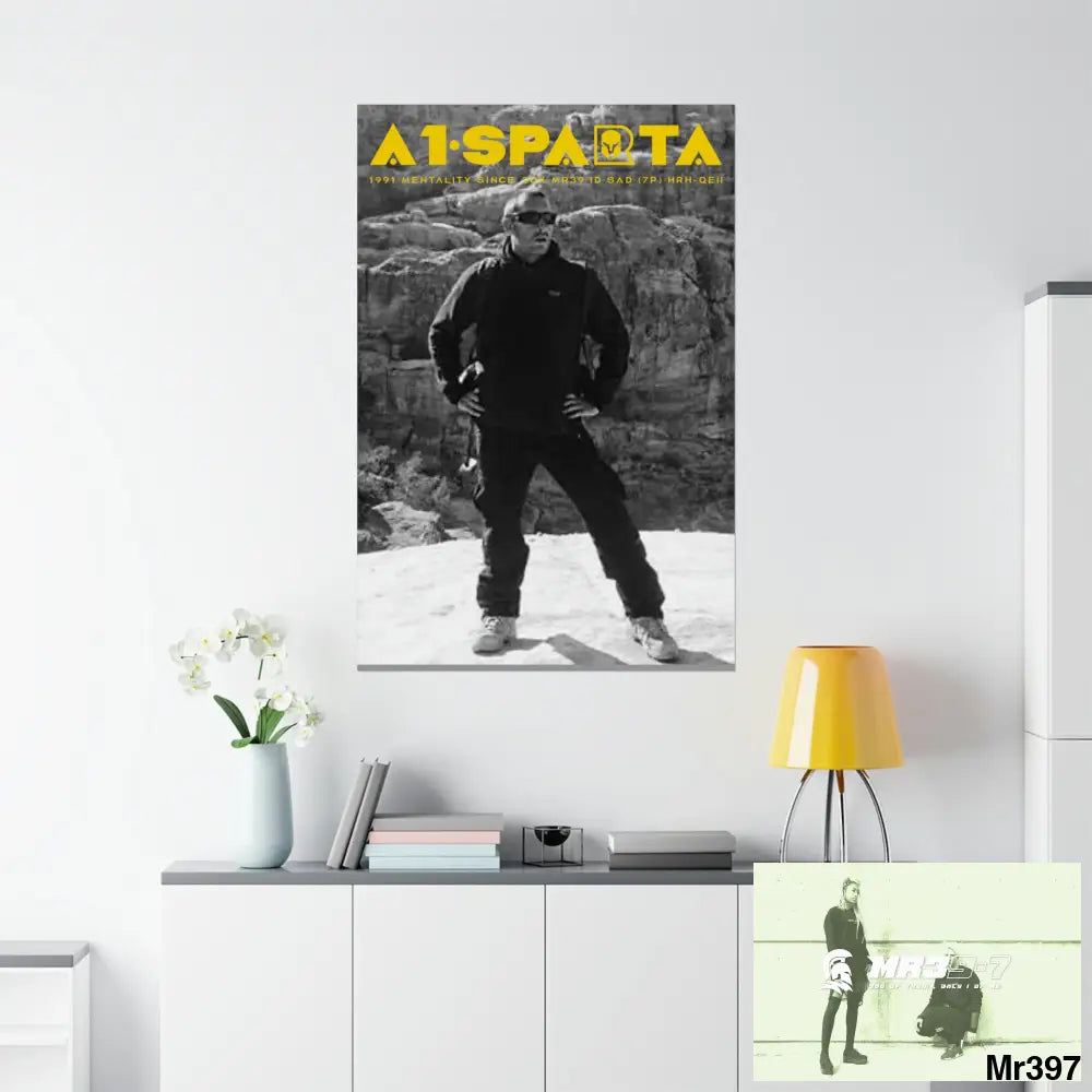 (Jordan) A1- Sparta Matte Vertical Posters Poster