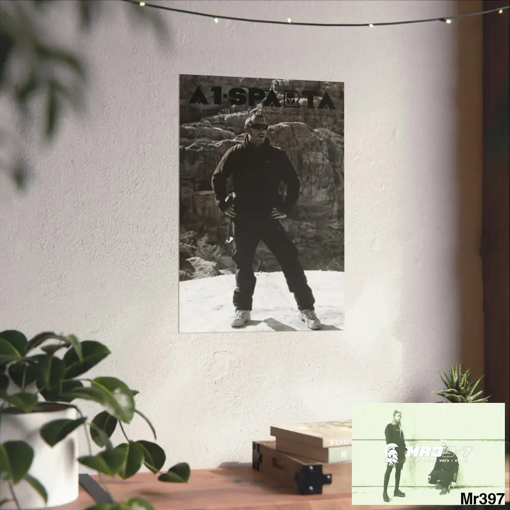 (Jordan) A1- Sparta Matte Vertical Posters Poster