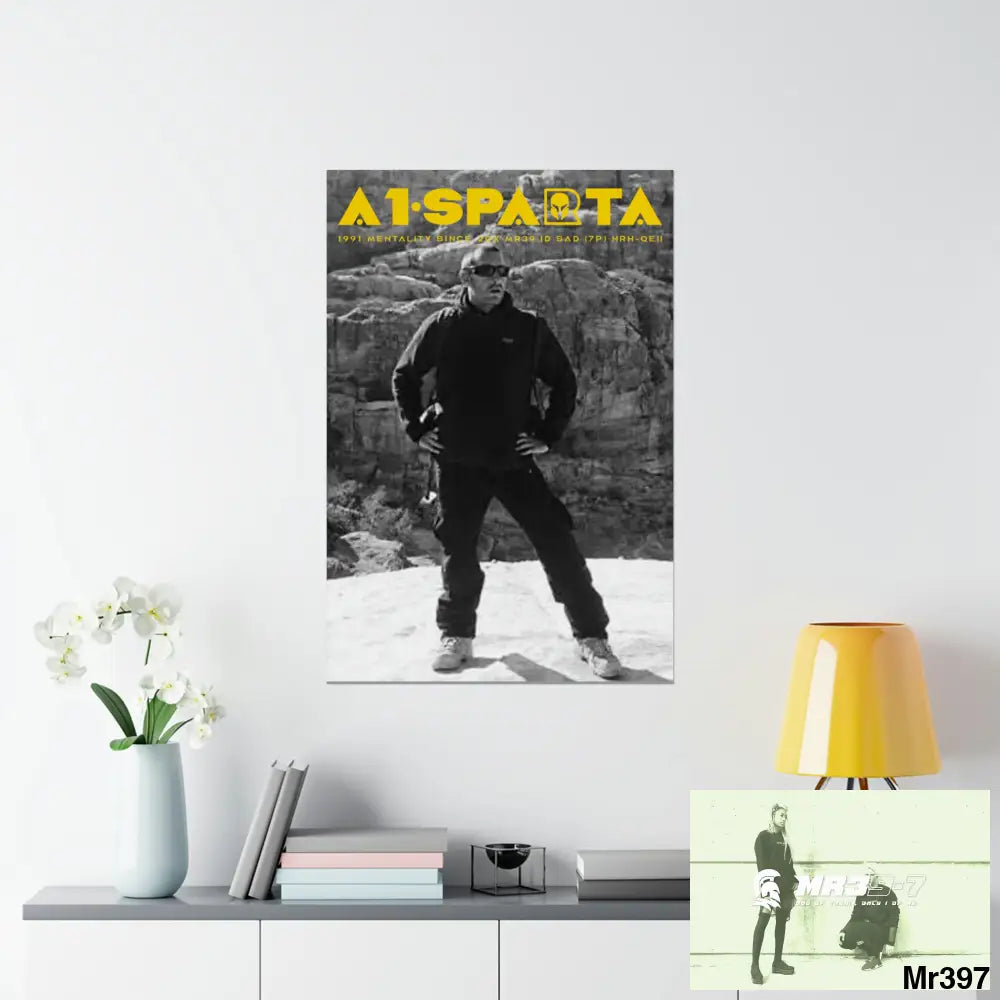 (Jordan) A1- Sparta Matte Vertical Posters Poster