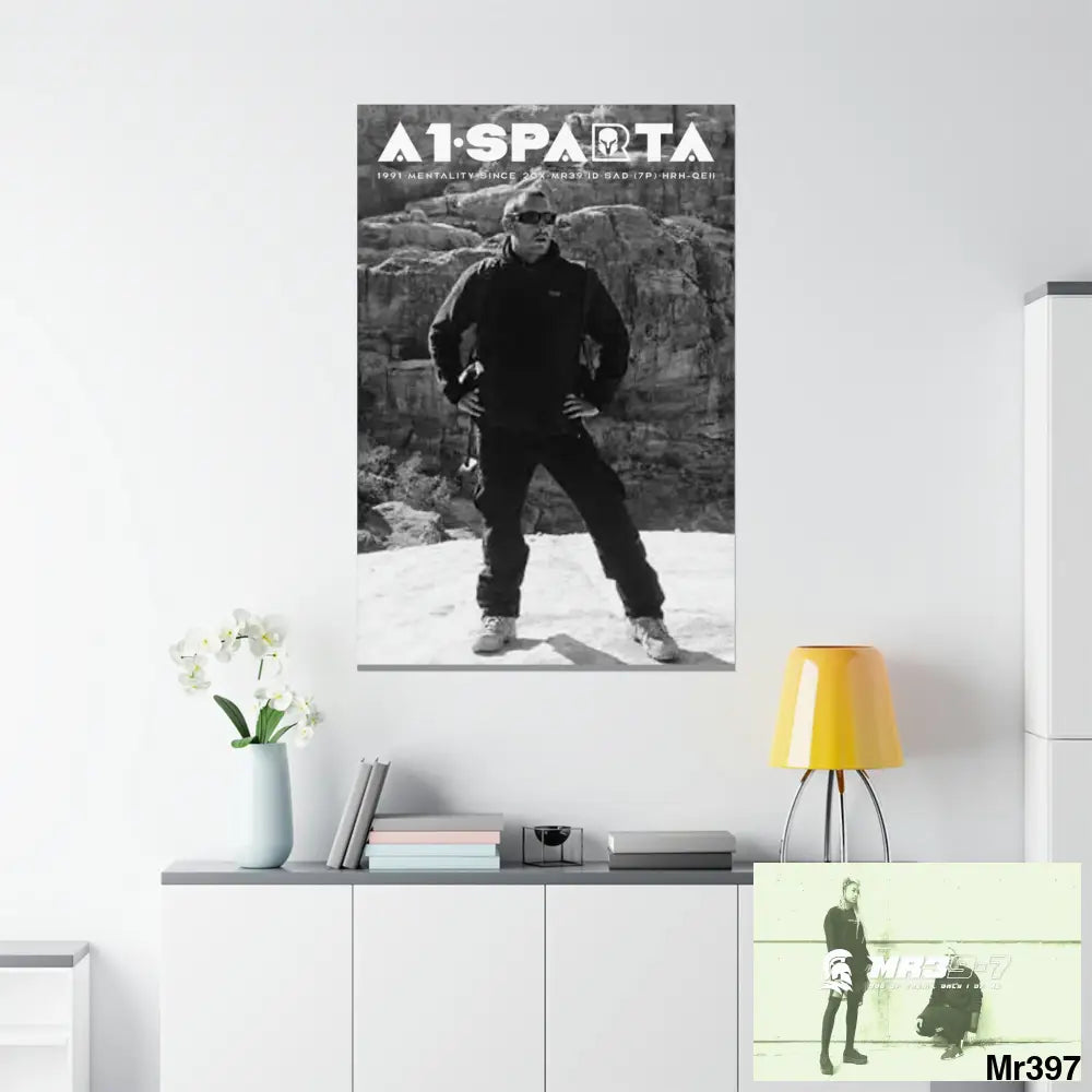 (Jordan) A1- Sparta Matte Vertical Posters Poster