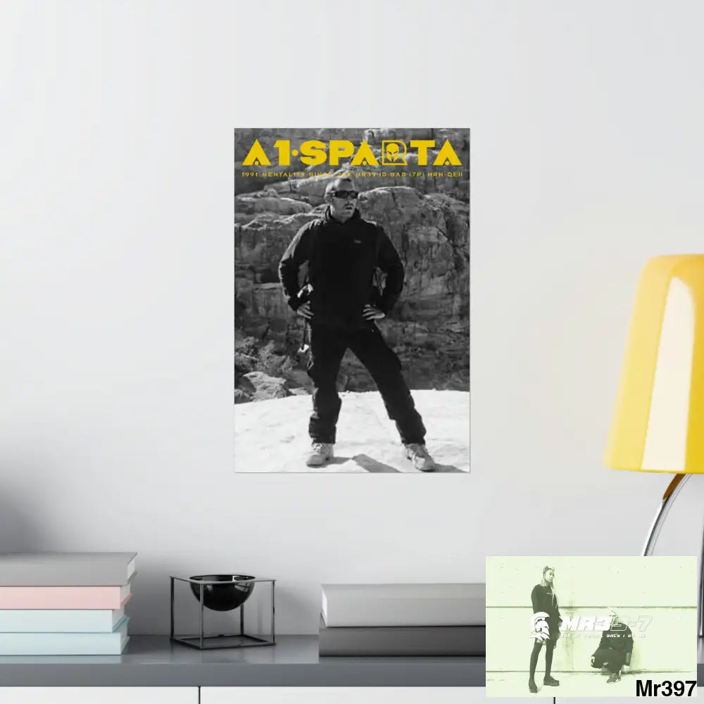 (Jordan) A1- Sparta Matte Vertical Posters Poster