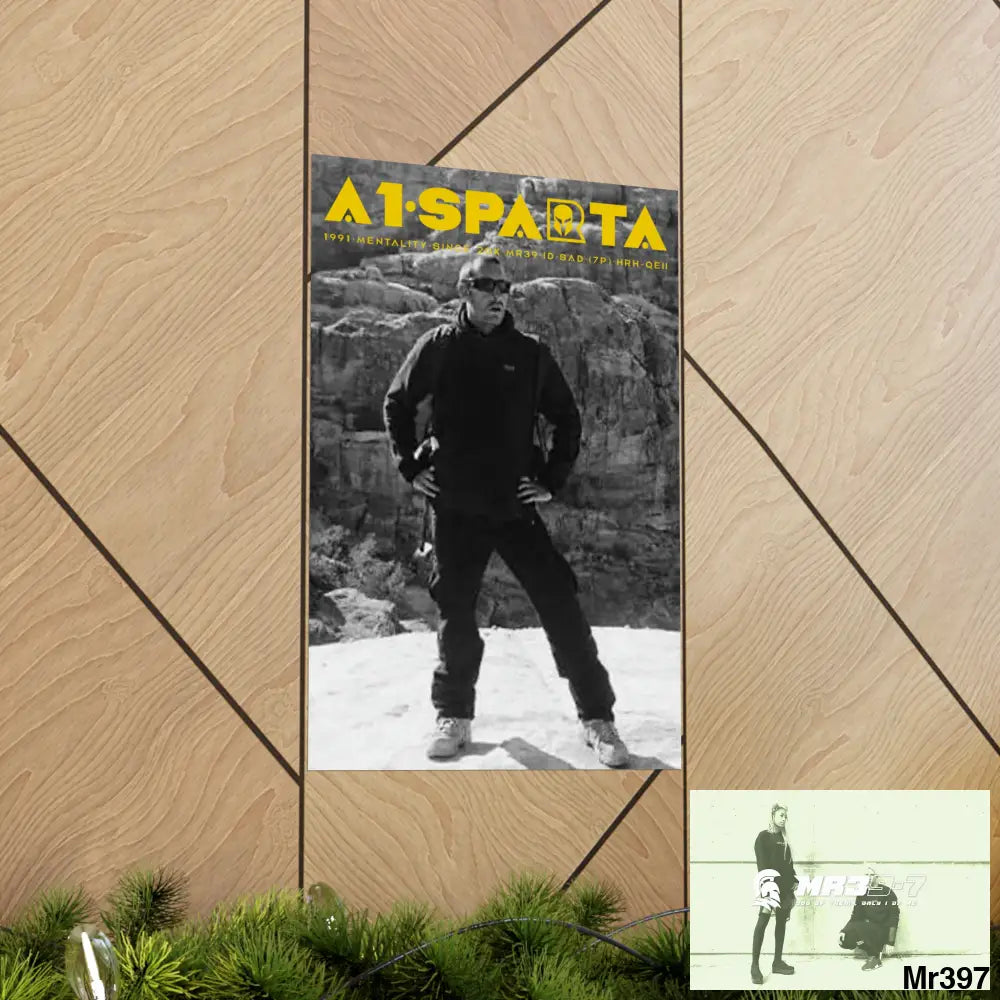 (Jordan) A1- Sparta Matte Vertical Posters Poster