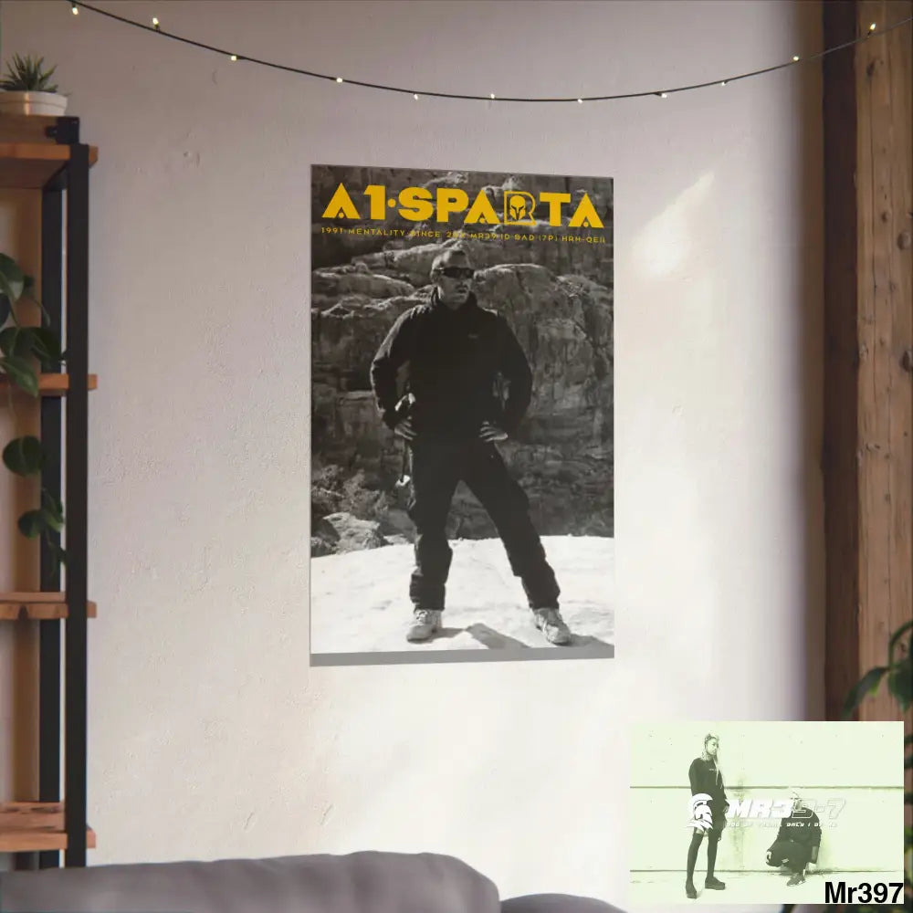 (Jordan) A1- Sparta Matte Vertical Posters Poster