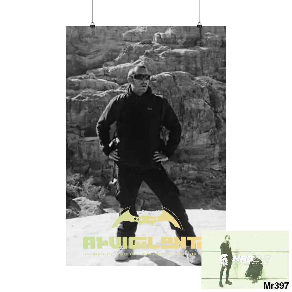 Jordan) A1- Vigilante Matte Vertical Posters 24″ x 36″ / Matte Poster