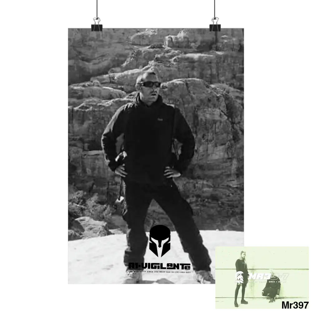 (Jordan) A1- Vigilante Sparta Matte Vertical Posters 11’’ x 16’’ / Matte Poster