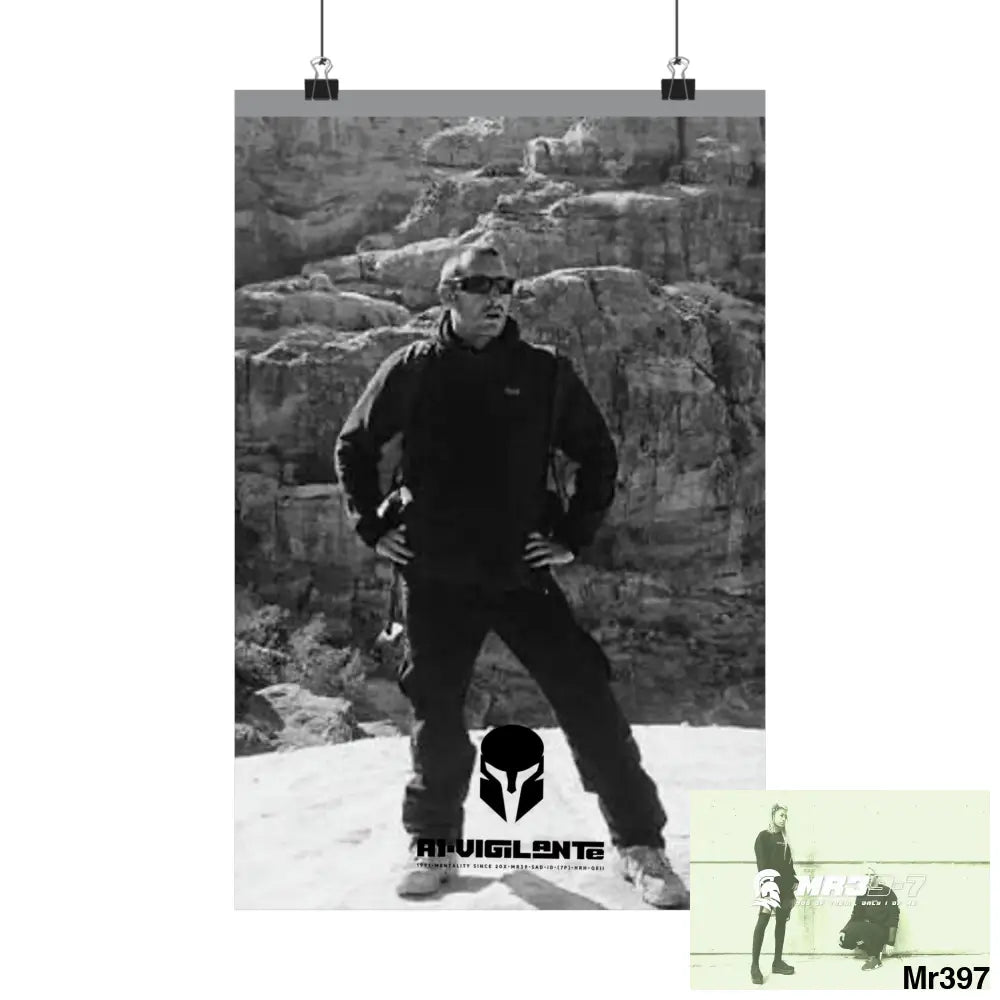 (Jordan) A1- Vigilante Sparta Matte Vertical Posters 11’’ x 17’’ / Matte Poster