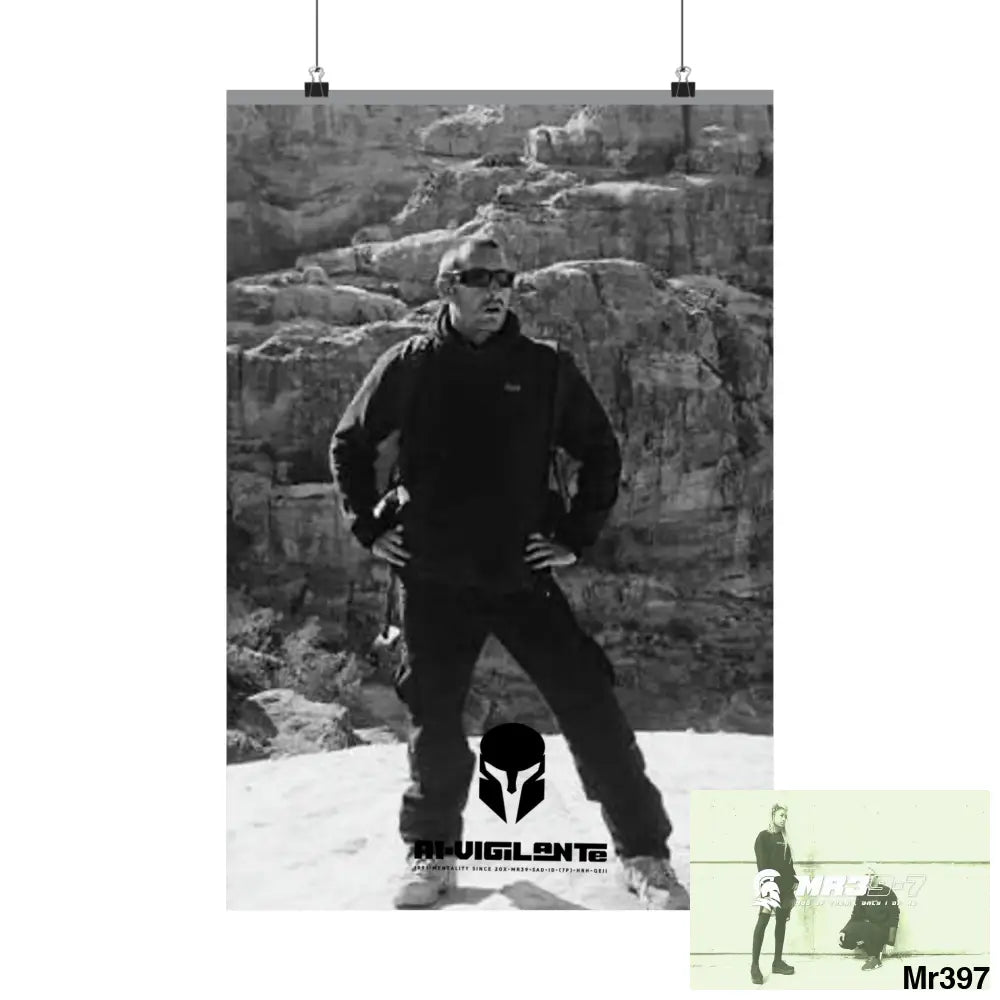 (Jordan) A1- Vigilante Sparta Matte Vertical Posters 16″ x 24″ / Matte Poster