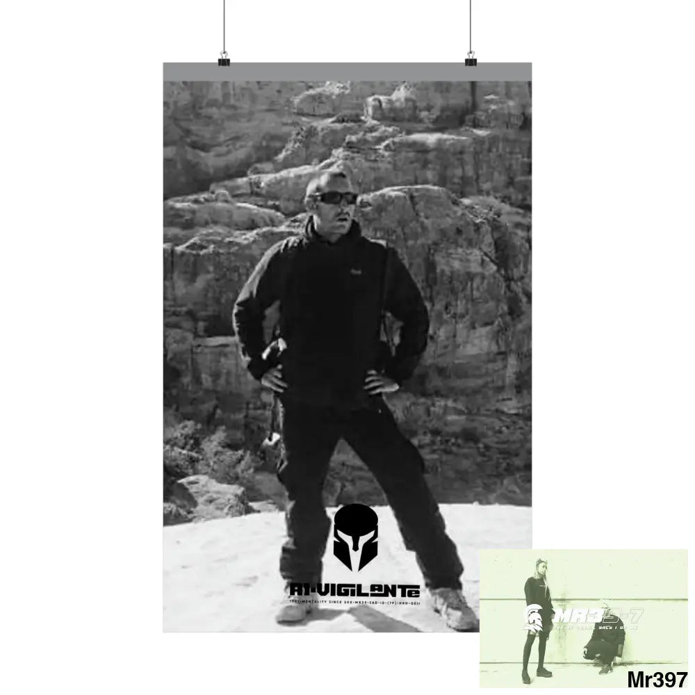 (Jordan) A1- Vigilante Sparta Matte Vertical Posters 22’’ x 34’’ / Matte Poster