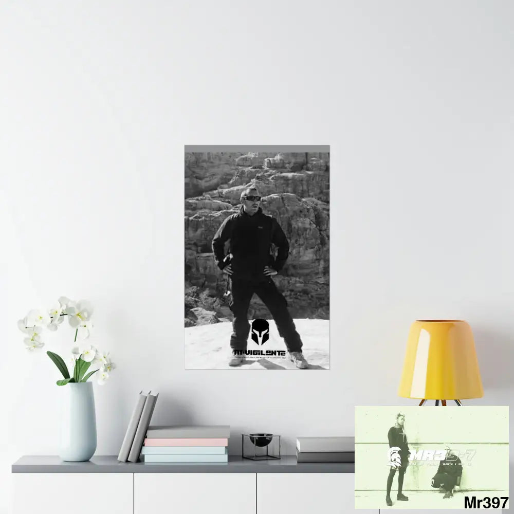 (Jordan) A1- Vigilante Sparta Matte Vertical Posters Poster