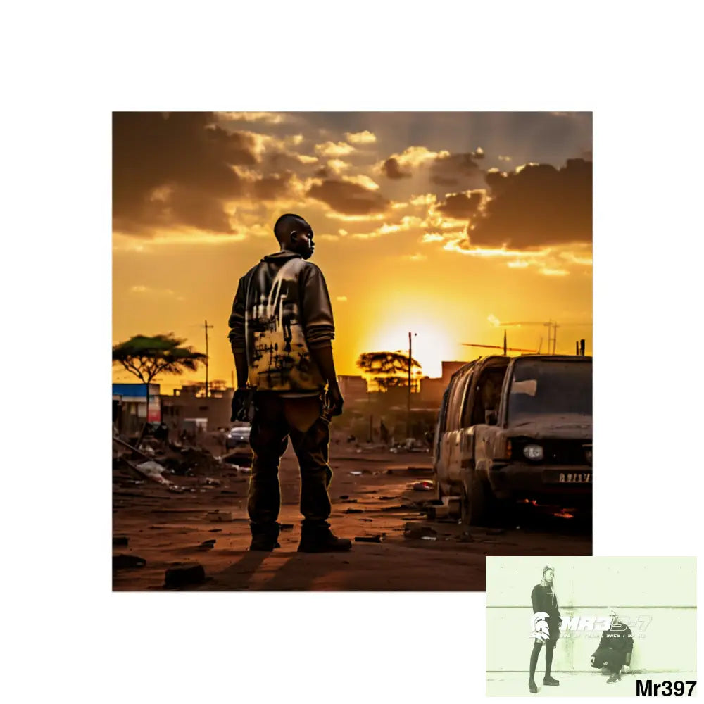 Kenya 2015 no 10 Banksy inspired Fine Art Posters 30″ x 30″ / Matte Poster