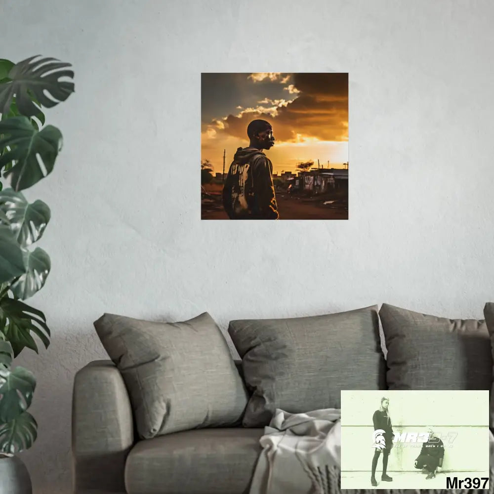 Kenya 2015 no 12 Banksy inspired Fine Art Posters Poster