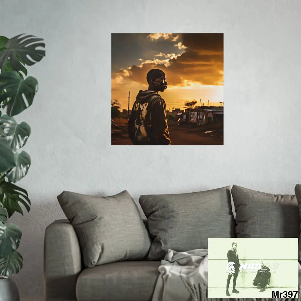 Kenya 2015 no 12 Banksy inspired Fine Art Posters Poster