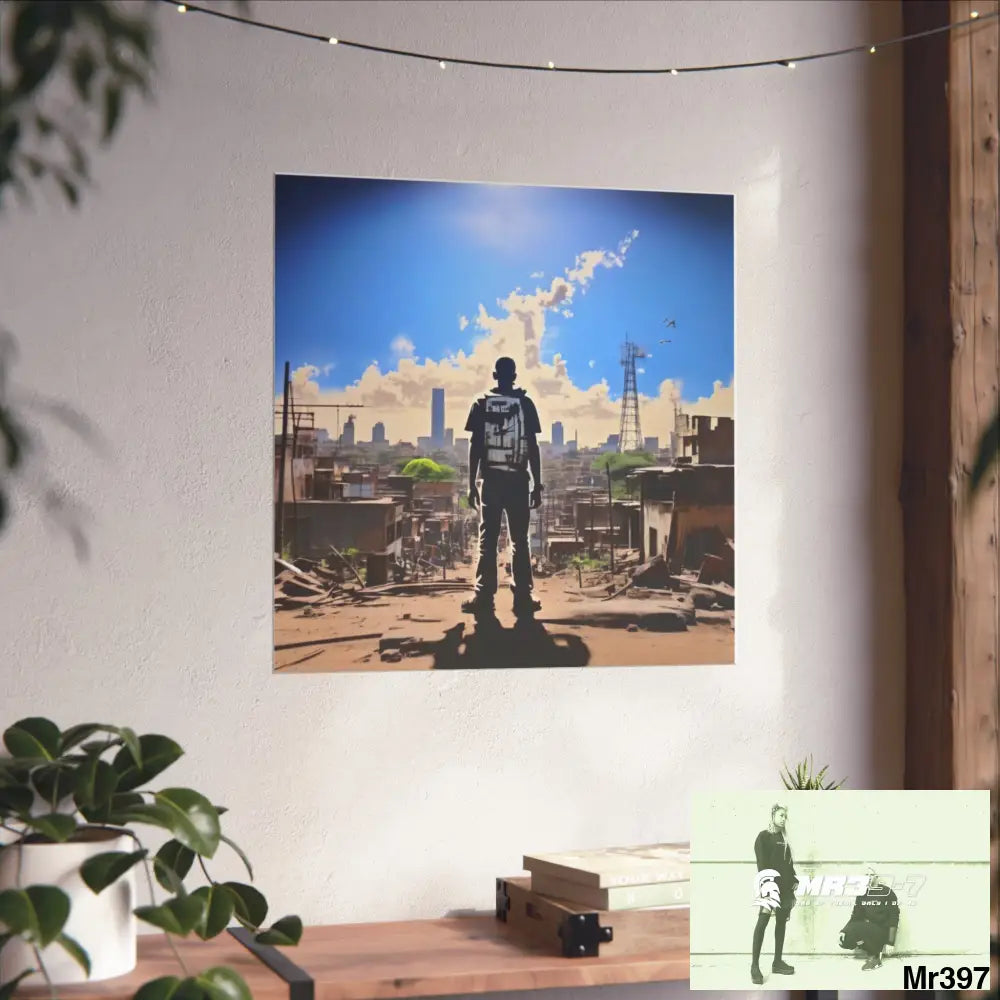 Kenya 2015 no 13 Banksy inspired Fine Art Posters Poster