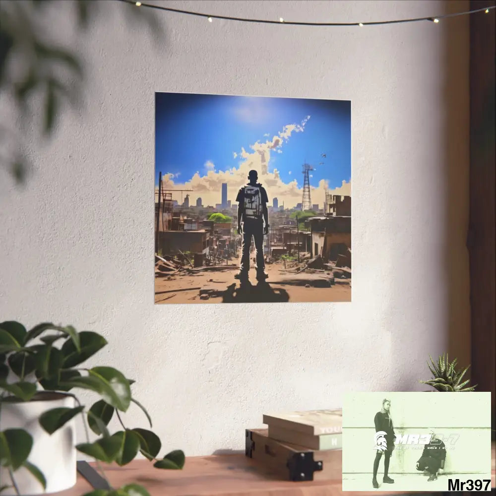 Kenya 2015 no 13 Banksy inspired Fine Art Posters Poster