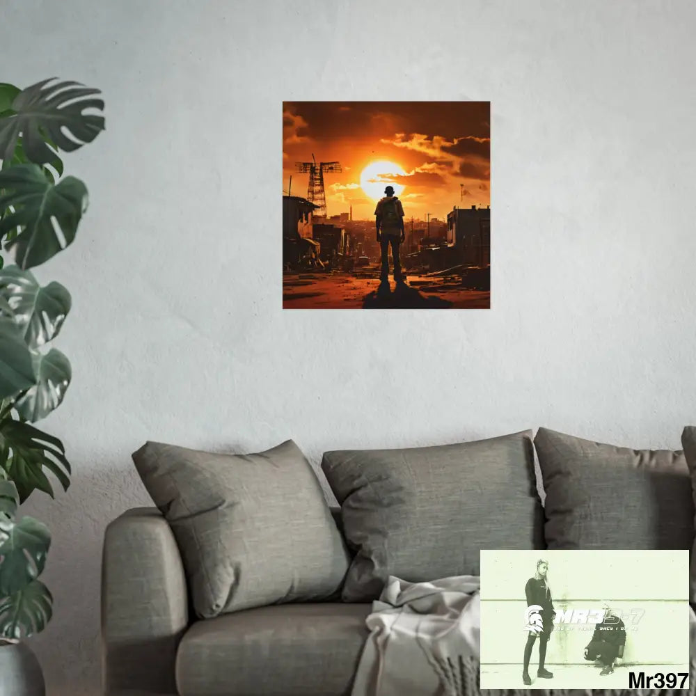 Kenya 2015 no 15 Banksy inspired Fine Art Posters Poster