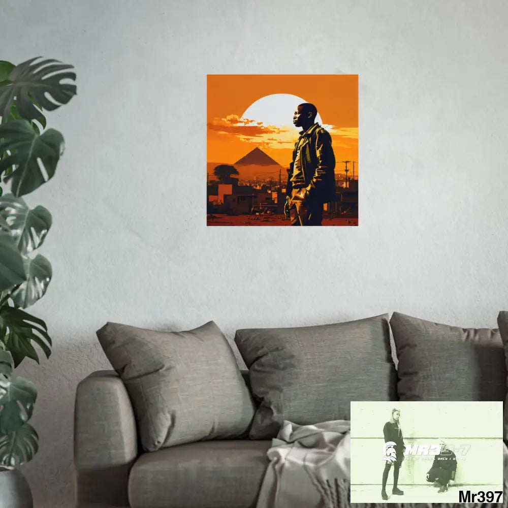 Kenya 2015 no 18 Banksy inspired Fine Art Posters Poster