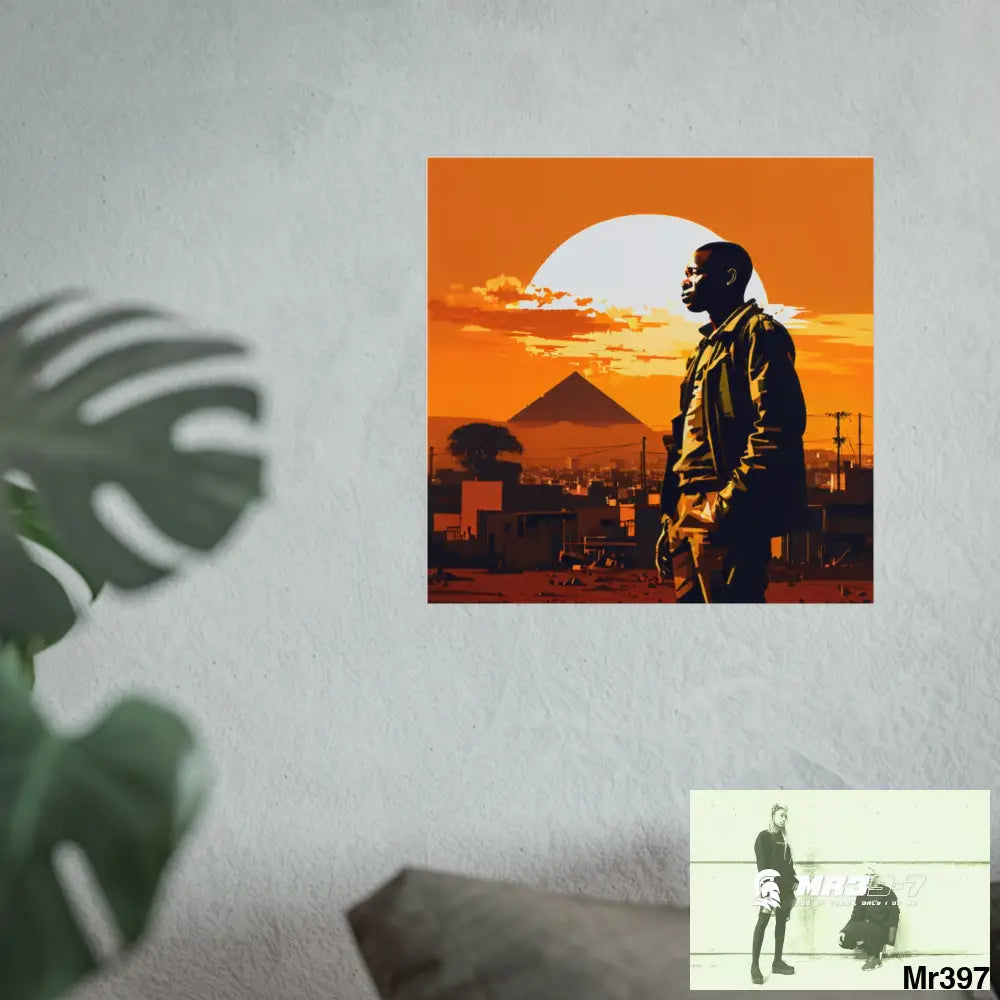 Kenya 2015 no 18 Banksy inspired Fine Art Posters Poster