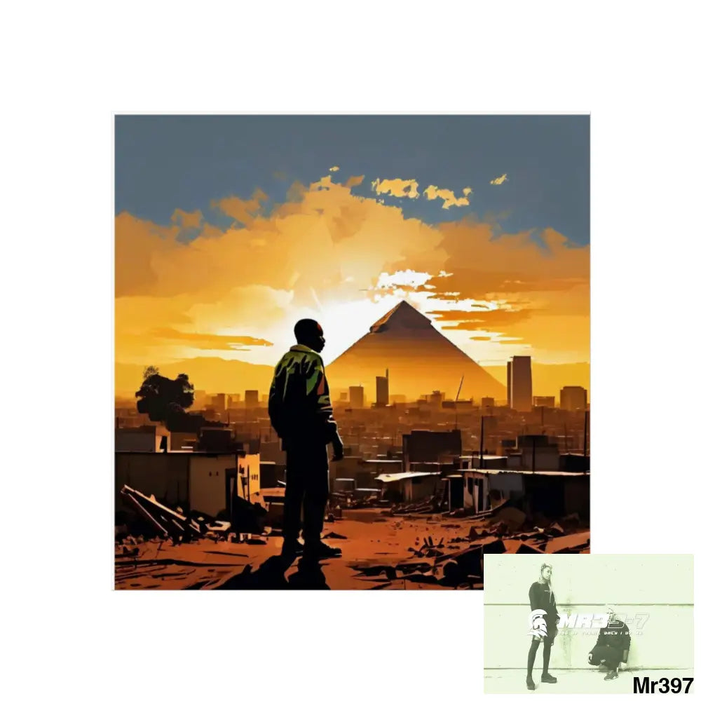 Kenya 2015 no 20 Banksy inspired Fine Art Posters 30″ x 30″ / Matte Poster