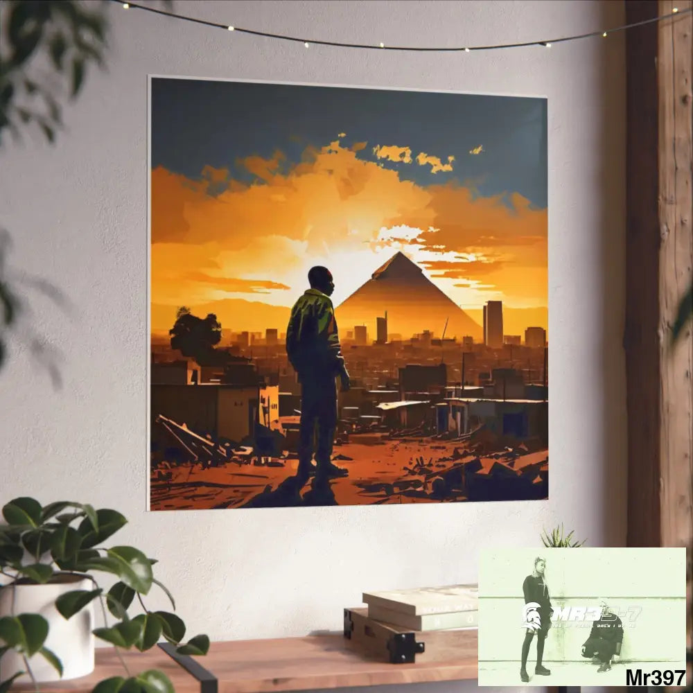 Kenya 2015 no 20 Banksy inspired Fine Art Posters Poster