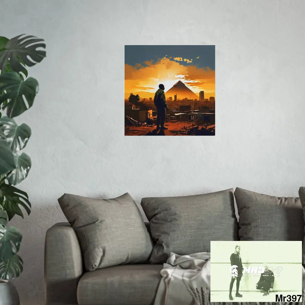 Kenya 2015 no 20 Banksy inspired Fine Art Posters Poster