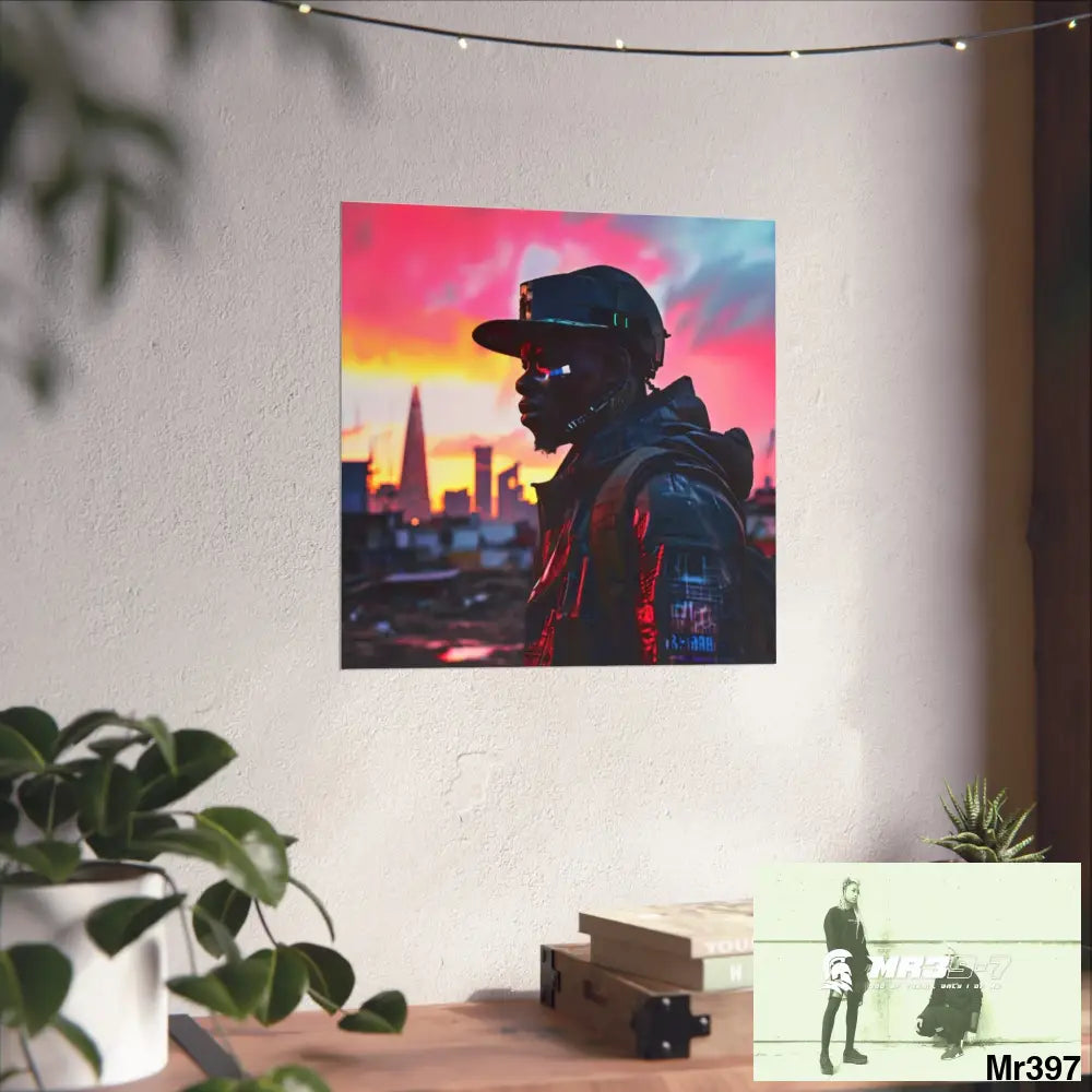 Kenya 2015 no 21 Banksy inspired Fine Art Posters Poster