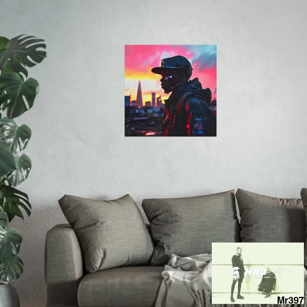 Kenya 2015 no 21 Banksy inspired Fine Art Posters Poster