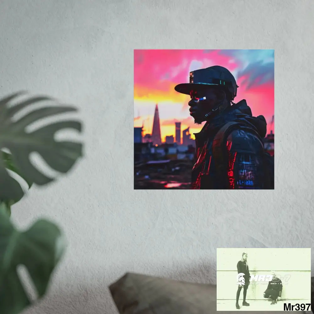 Kenya 2015 no 21 Banksy inspired Fine Art Posters Poster