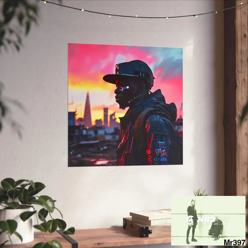 Kenya 2015 no 21 Banksy inspired Fine Art Posters Poster