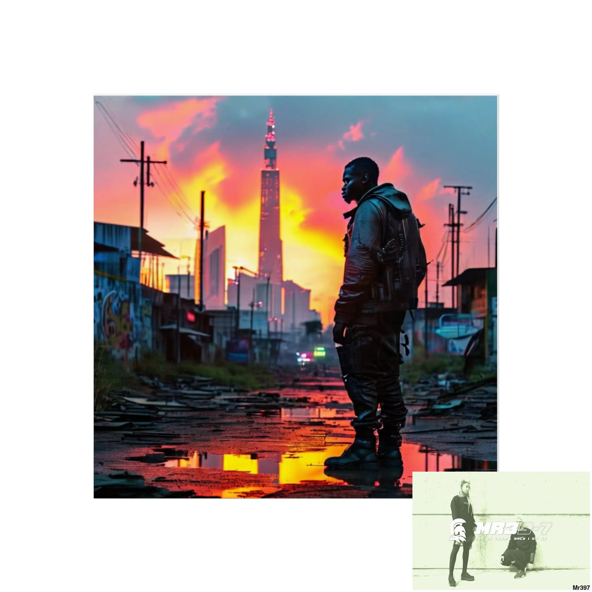 Kenya 2015 no 22 Banksy inspired Fine Art Posters 16″ x 16″ / Matte Poster