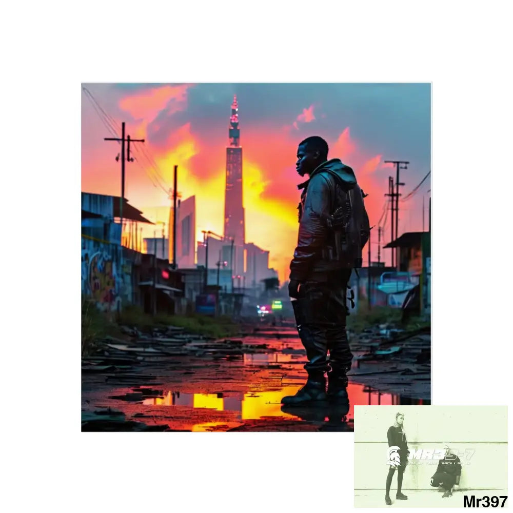 Kenya 2015 no 22 Banksy inspired Fine Art Posters 16″ x 16″ / Matte Poster