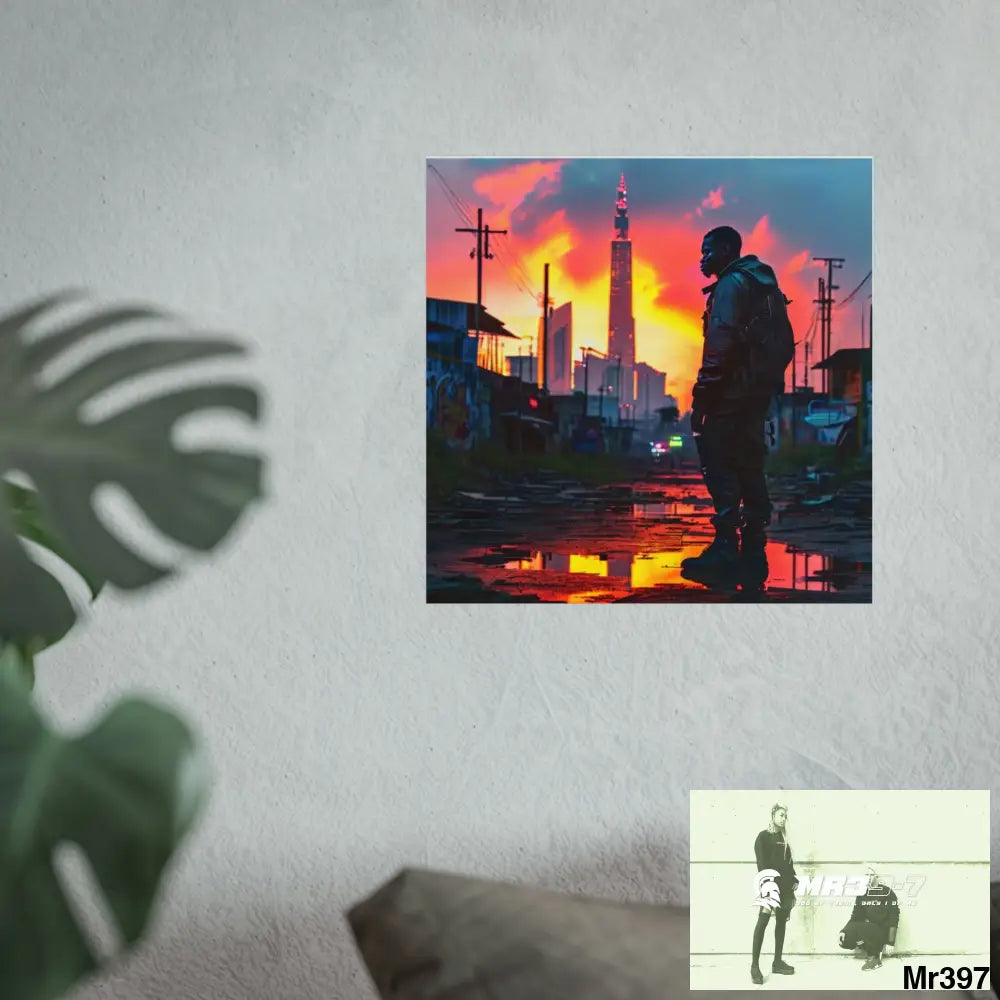 Kenya 2015 no 22 Banksy inspired Fine Art Posters Poster