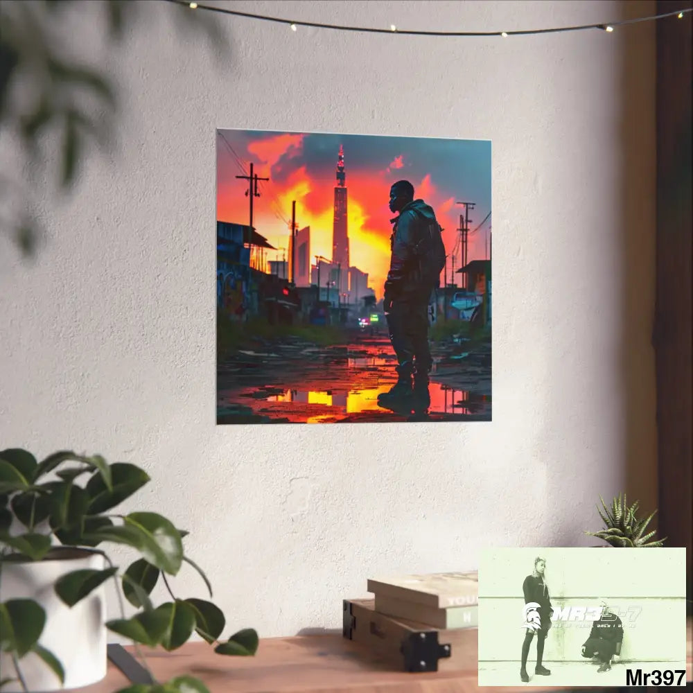 Kenya 2015 no 22 Banksy inspired Fine Art Posters Poster