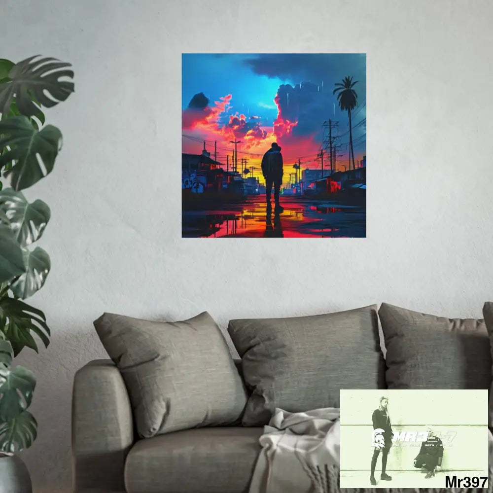 Kenya 2015 no 23 Banksy inspired Fine Art Posters Poster