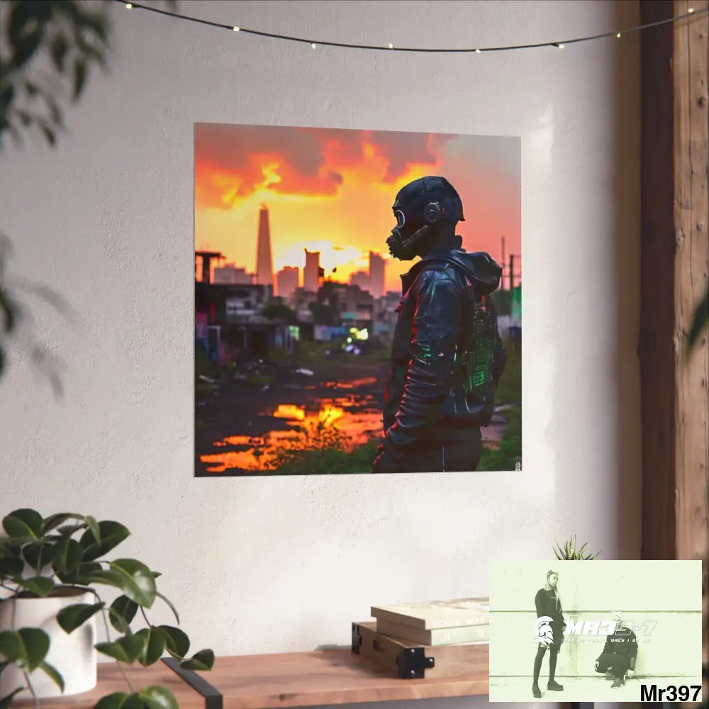 Kenya 2015 no 24 Banksy inspired Fine Art Posters Poster