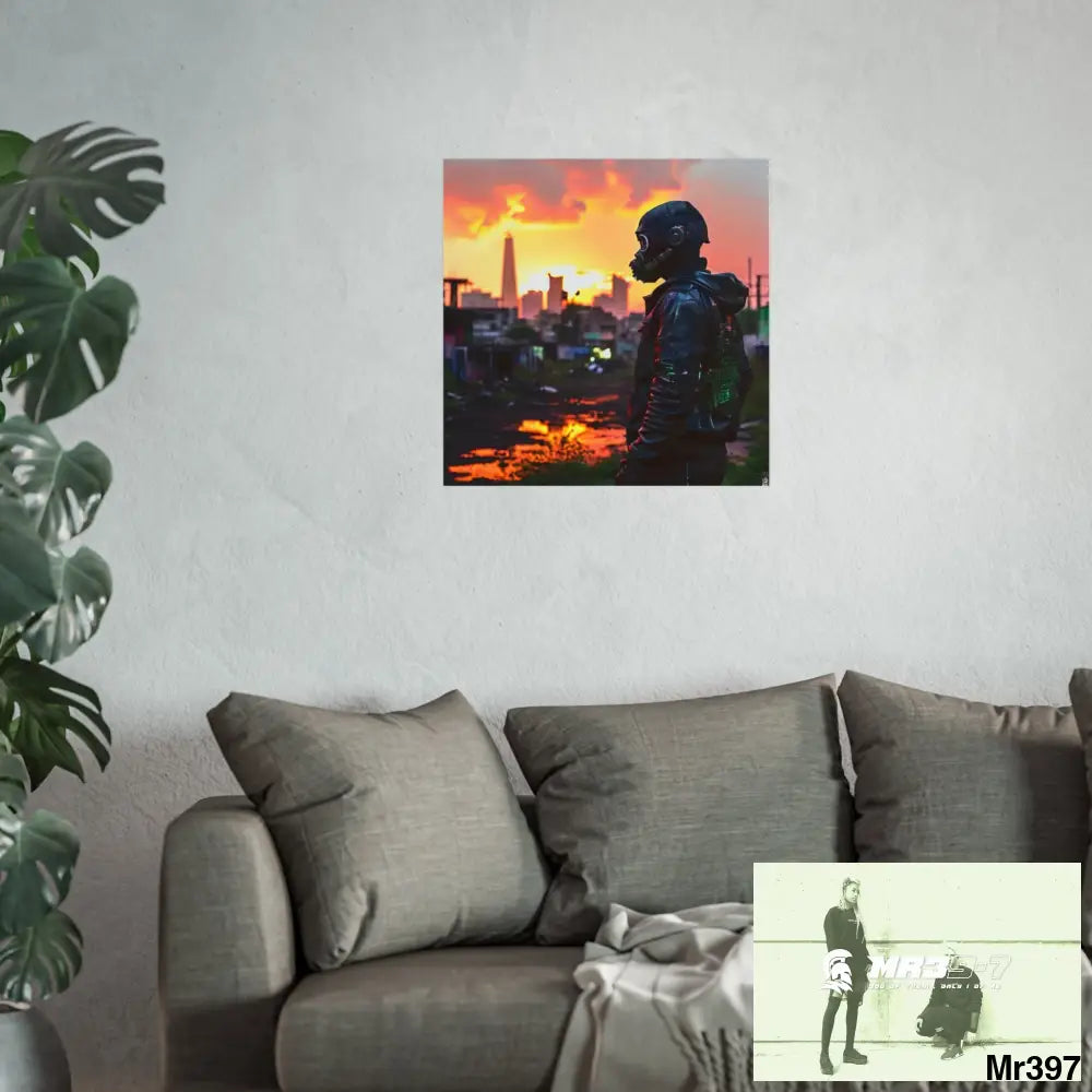 Kenya 2015 no 24 Banksy inspired Fine Art Posters Poster