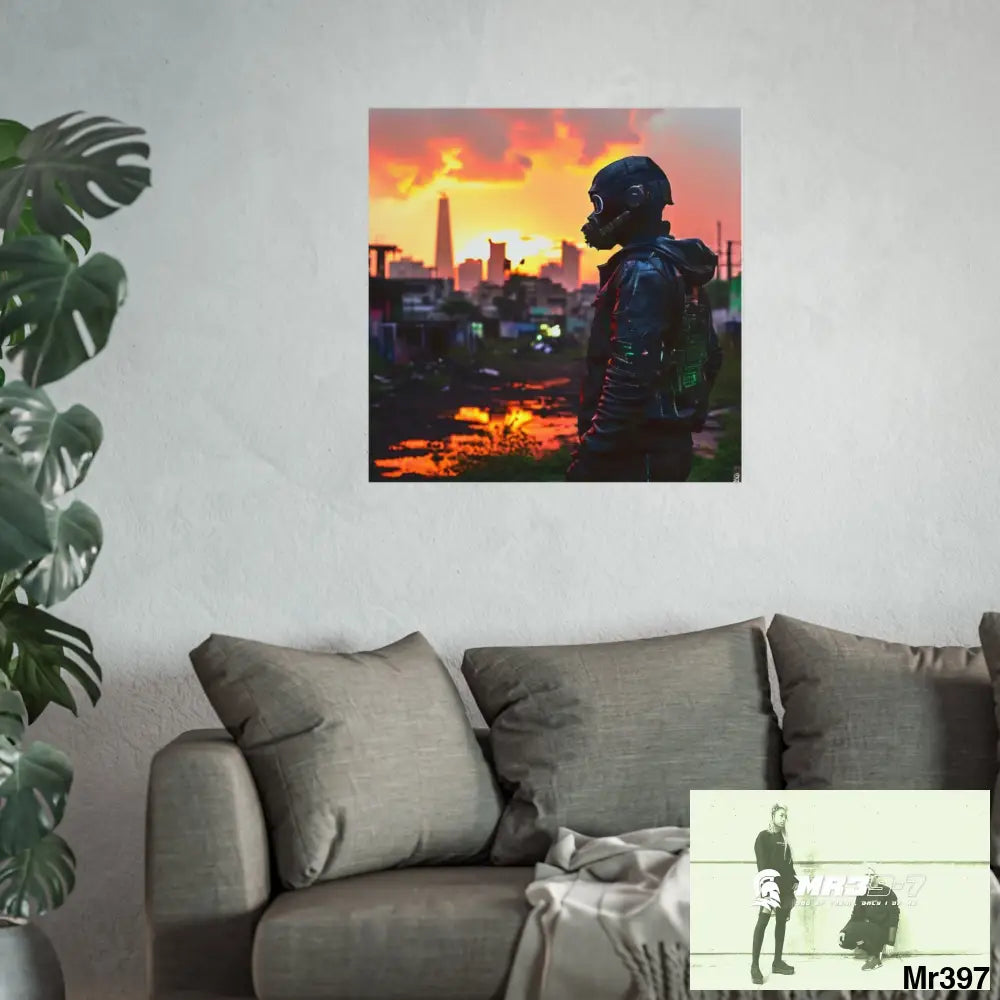 Kenya 2015 no 24 Banksy inspired Fine Art Posters Poster