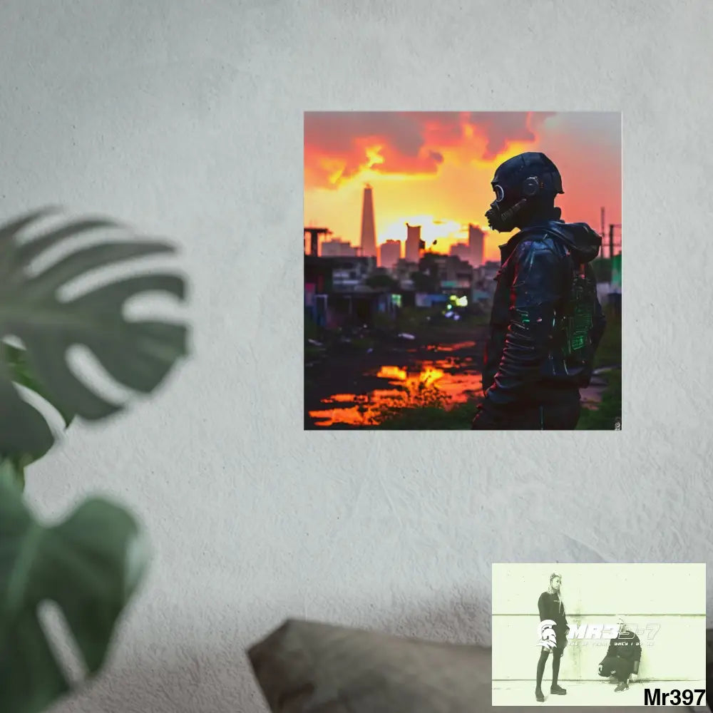 Kenya 2015 no 24 Banksy inspired Fine Art Posters Poster