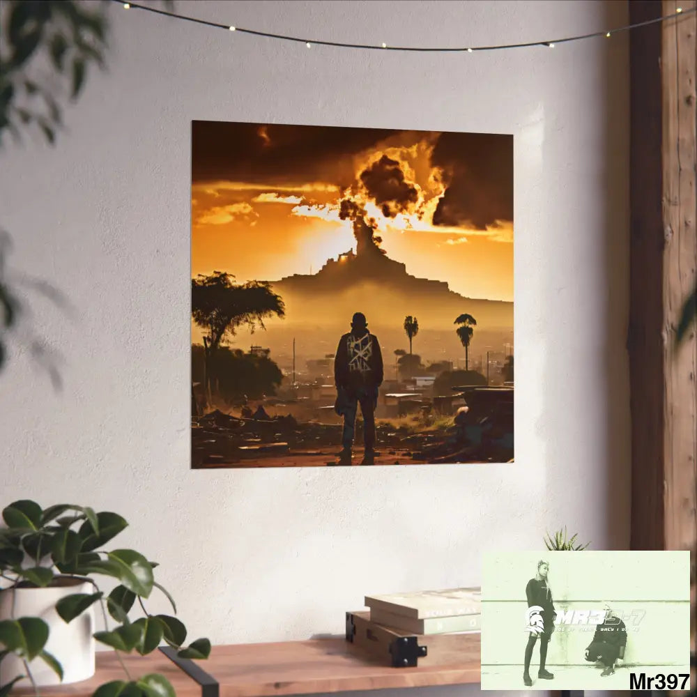 Kenya 2015 no 25 Banksy inspired Fine Art Posters Poster