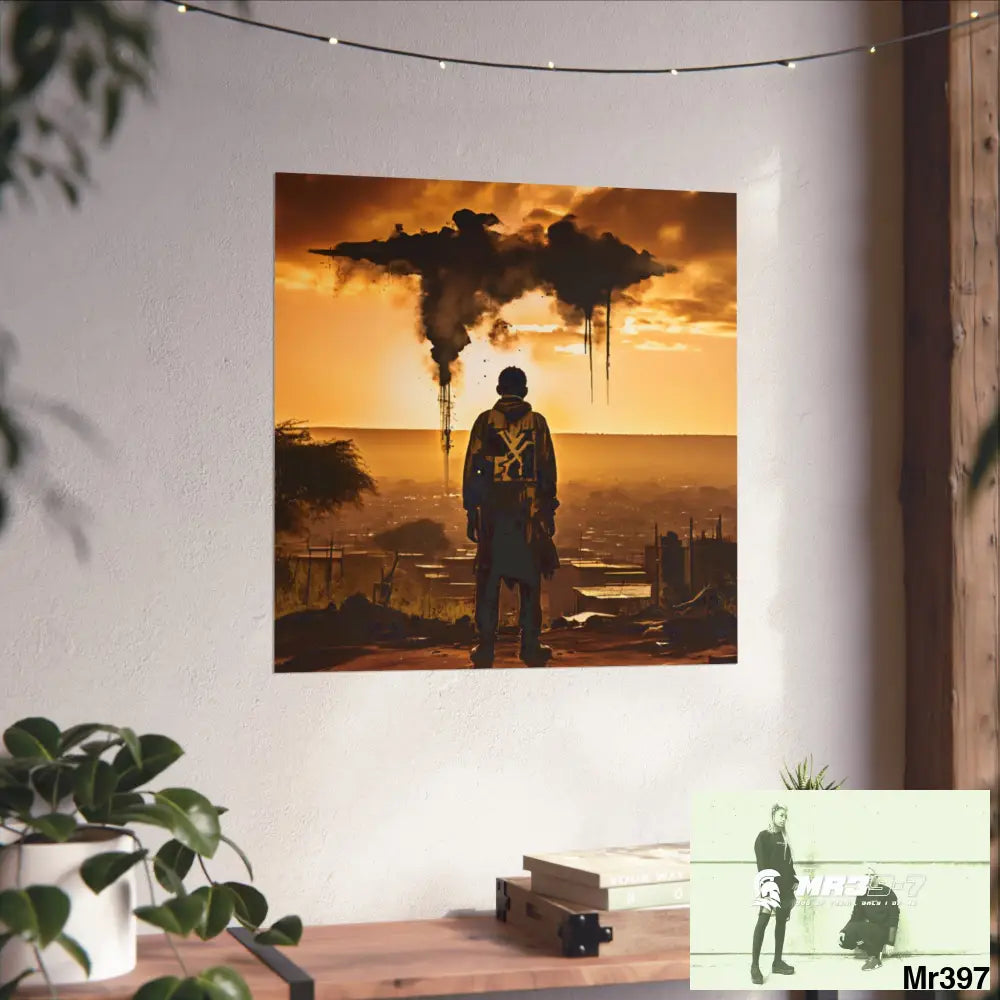 Kenya 2015 no 26 Banksy inspired Fine Art Posters Poster