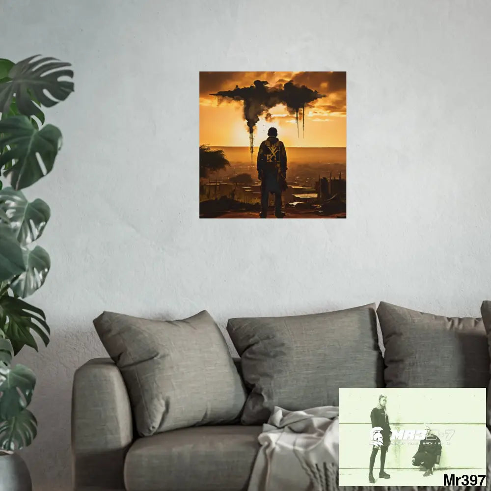 Kenya 2015 no 26 Banksy inspired Fine Art Posters Poster