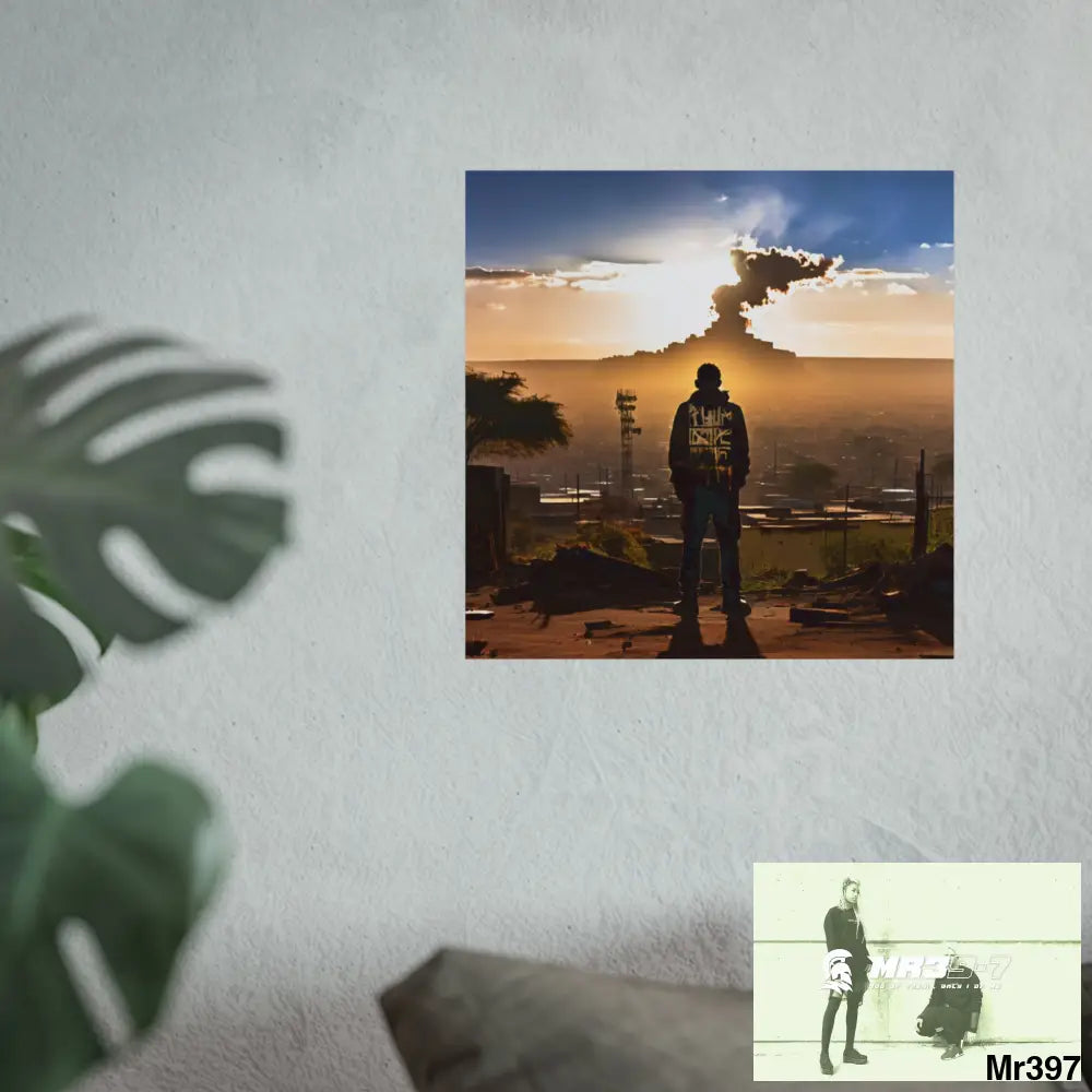 Kenya 2015 no 27 Banksy inspired Fine Art Posters Poster