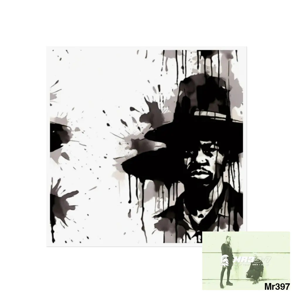 Kenya 2015 no 3 Banksy style Fine Art Posters 16″ x 16″ / Matte Poster