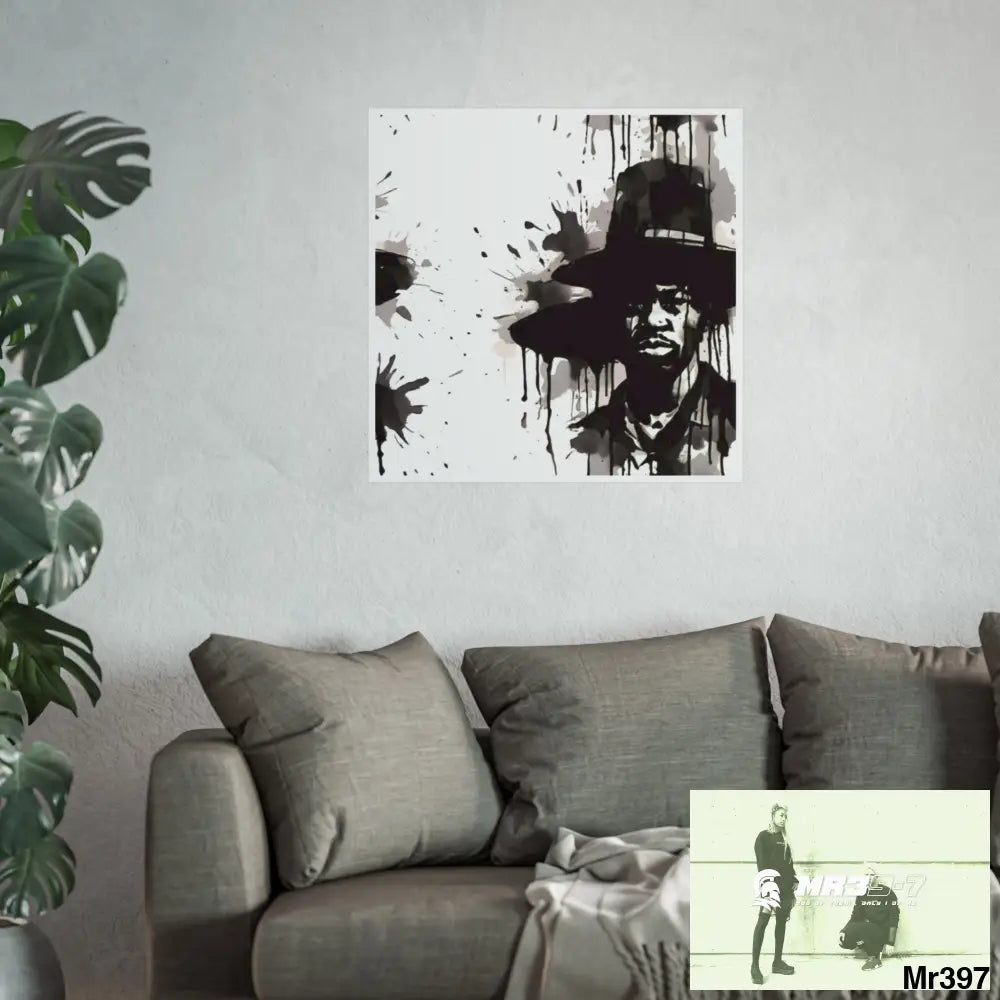 Kenya 2015 no 3 Banksy style Fine Art Posters Poster