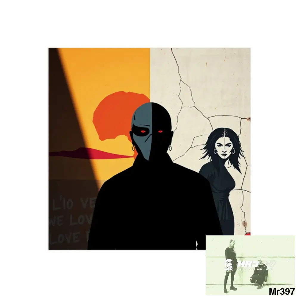 Kenya 2015 no 5 Banksy inspired Fine Art Posters 16″ x 16″ / Matte Poster