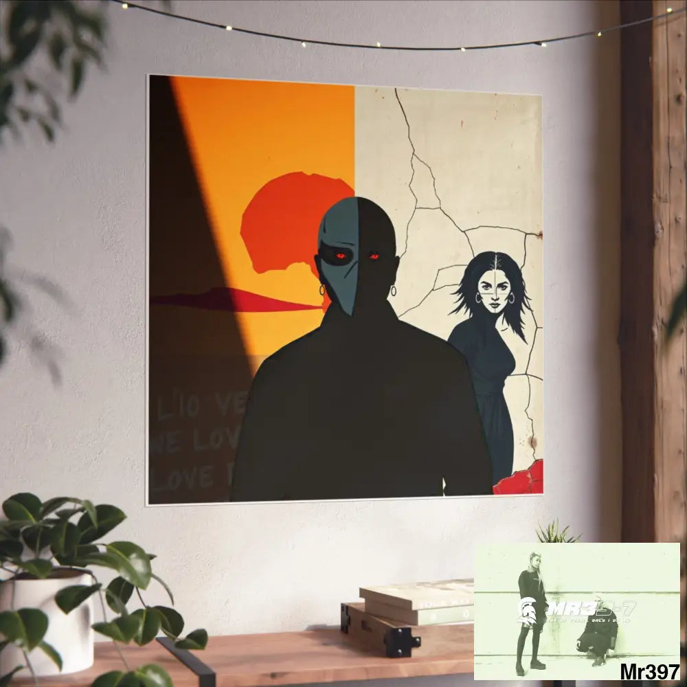 Kenya 2015 no 5 Banksy inspired Fine Art Posters Poster