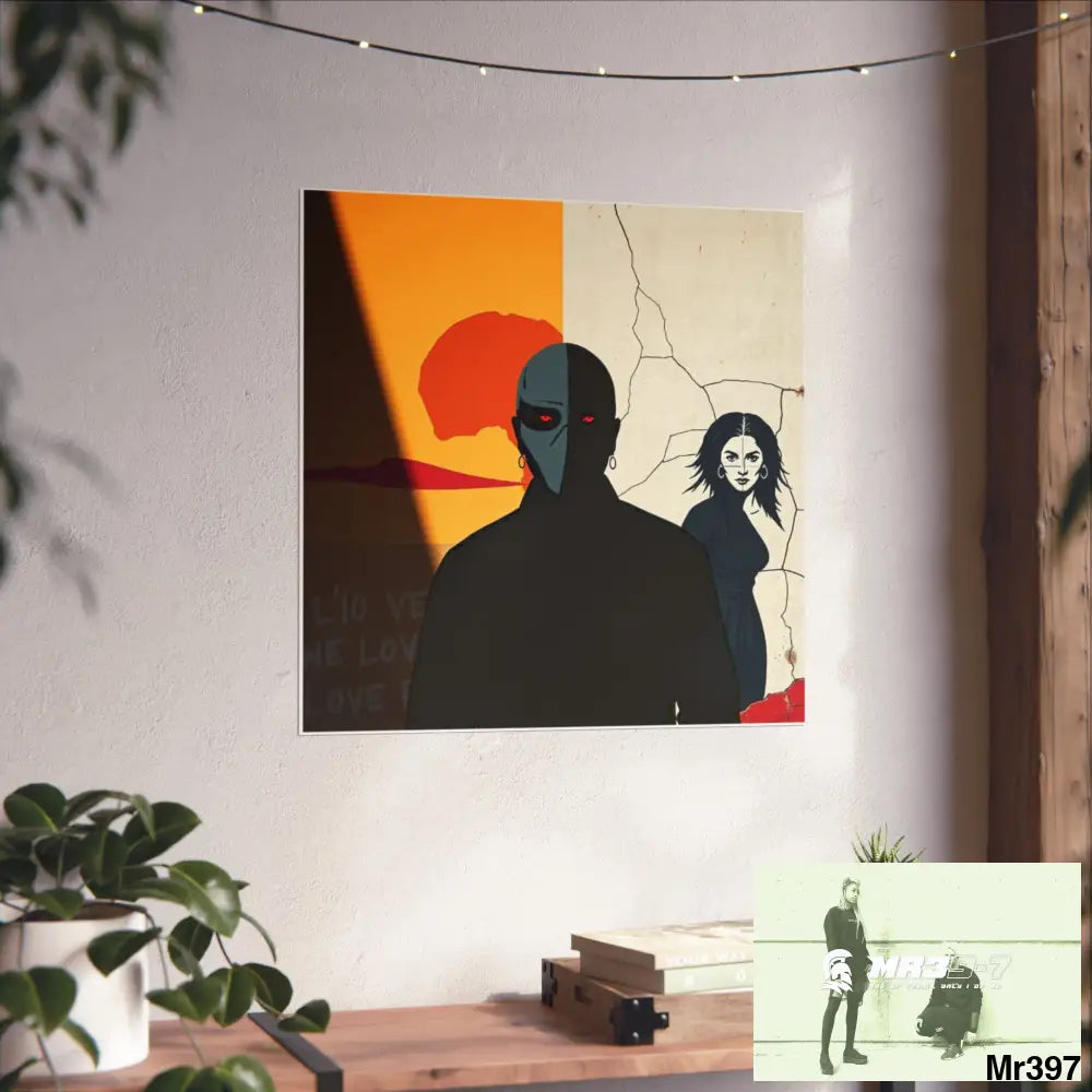 Kenya 2015 no 5 Banksy inspired Fine Art Posters Poster