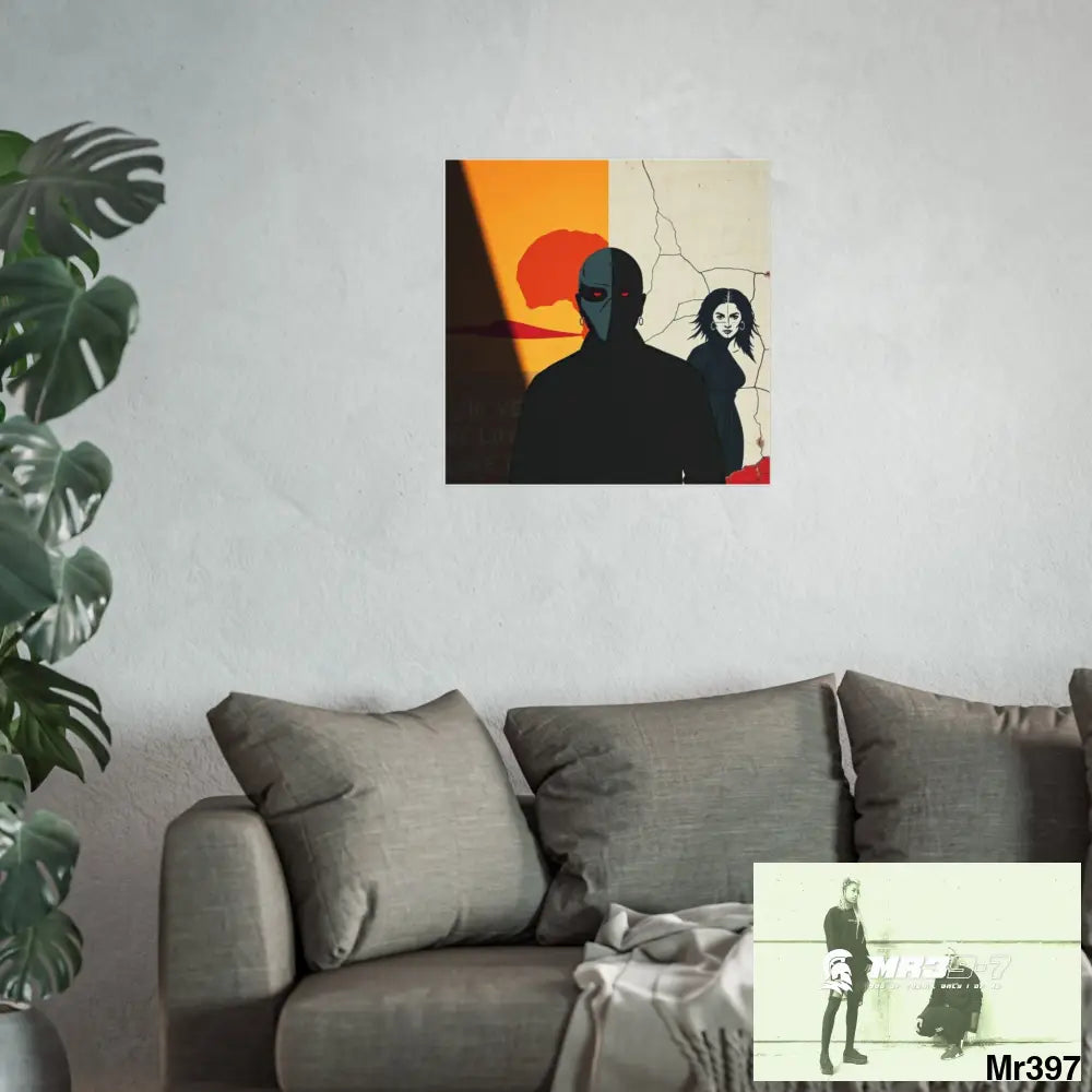 Kenya 2015 no 5 Banksy inspired Fine Art Posters Poster