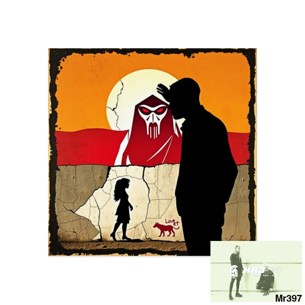 Kenya 2015 no 6 Banksy inspired Fine Art Posters 16″ x 16″ / Matte Poster