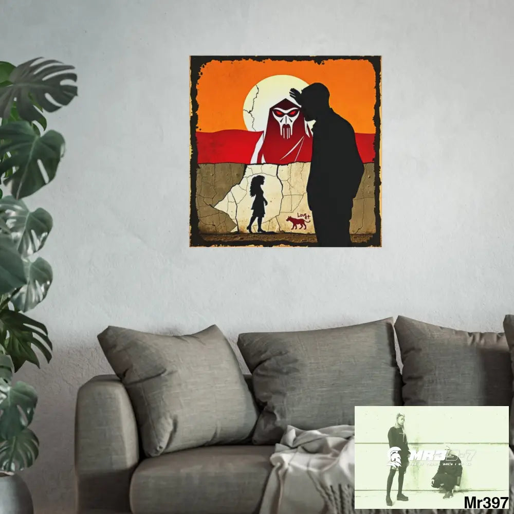 Kenya 2015 no 6 Banksy inspired Fine Art Posters Poster